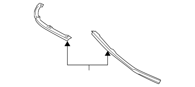 6512A038 Деталь AIR DEFLECTOR, LEFT