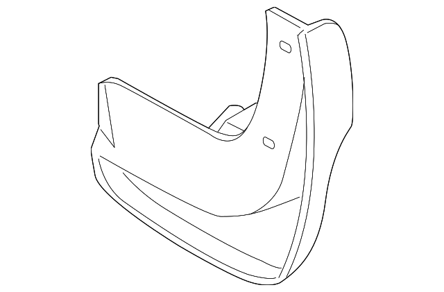 7221085Z00 Деталь MUD GUARD, RIGHT