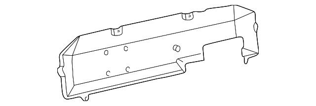 83845-6A840 Деталь REAR COVER