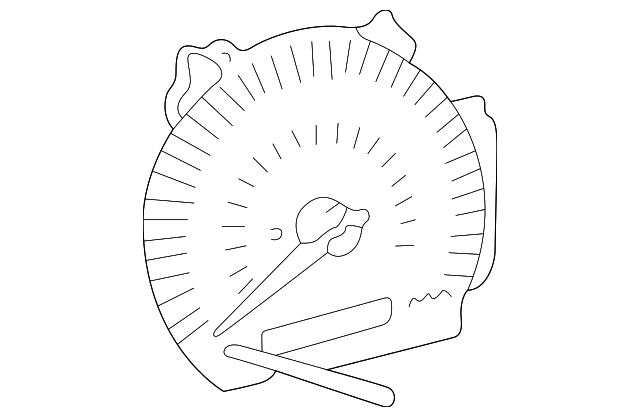 83220-60460 Деталь SPEEDOMETER