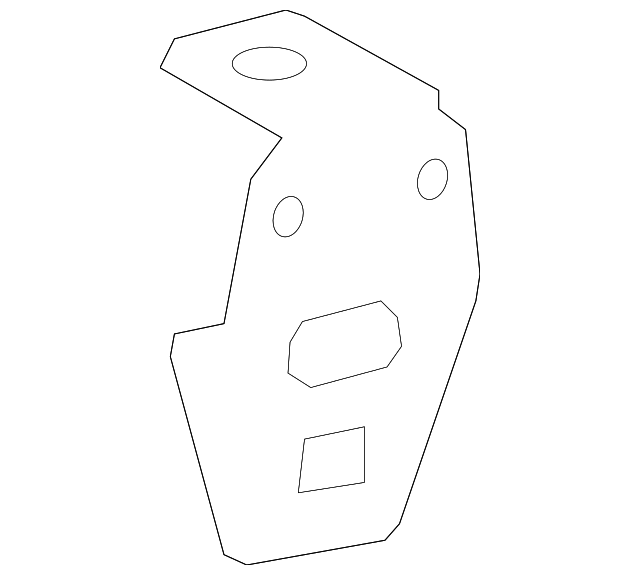 9063320688 Деталь OUTER TIE ROD PLATE, LEFT