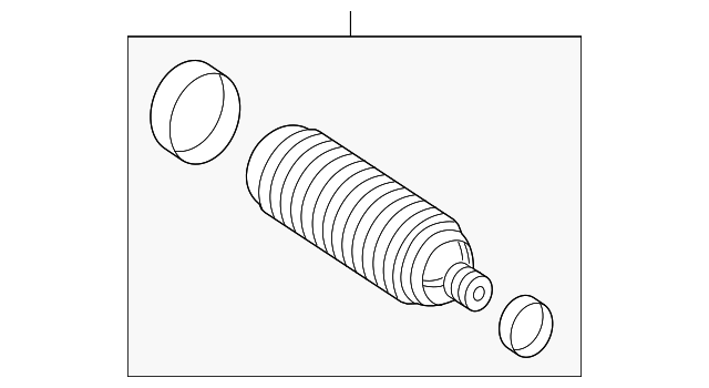 9064600096 Деталь BOOT KIT, RIGHT