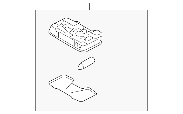 92870-3S060-YDA DOME LAMP ASSY