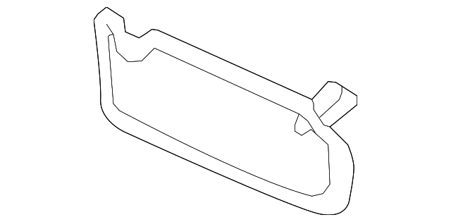 85202-3Q022-TX SUNVISOR, RIGHT