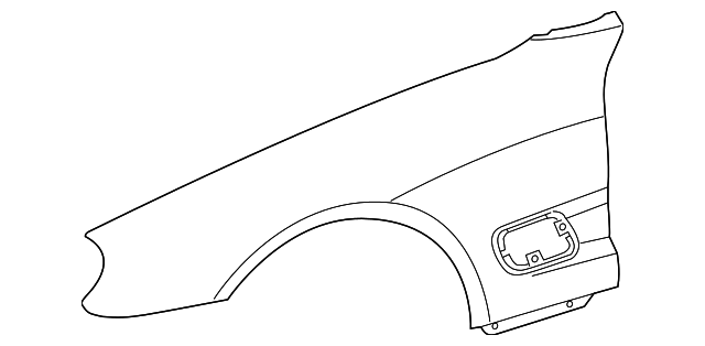 230-880-03-18 Деталь FENDER, LEFT