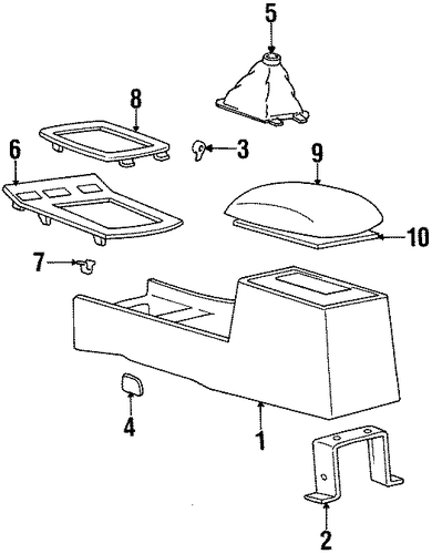 Sonata CENTER CONSOLE