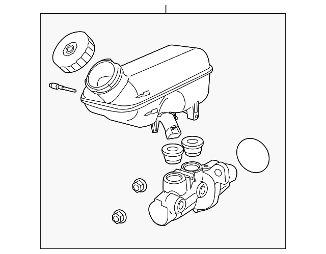 4721804AB Деталь MASTER CYLINDER