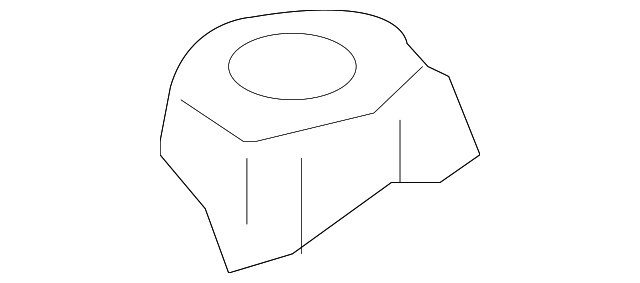 SU003-01352 Деталь STRUT SUPPORT, RIGHT