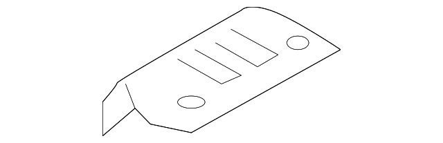 SU003-01322 Деталь FLOOR FILLER, RIGHT