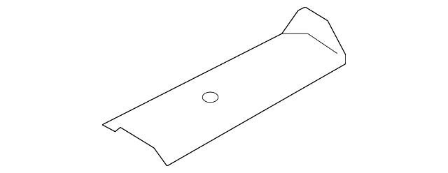 SU003-01347 Деталь RAIL COVER, LEFT