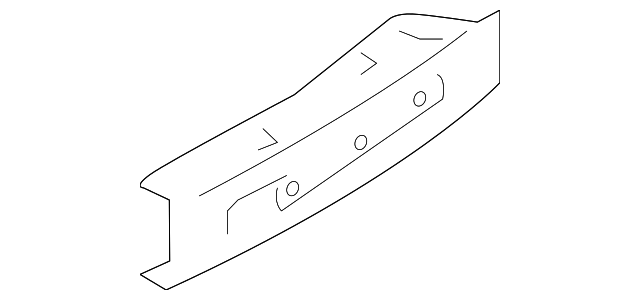 SU003-01356 Деталь REAR SILL, RIGHT