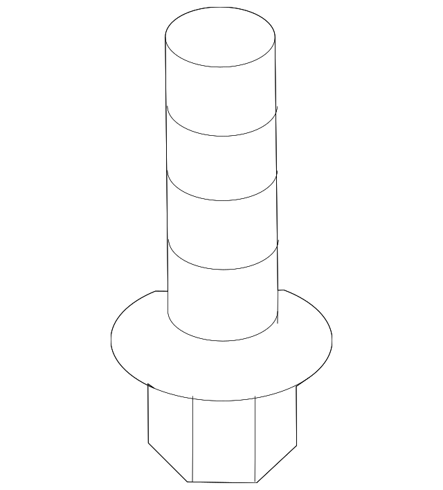 94500719 Деталь SUSP CROSSMEMBER MOUNT BOLT, LEFT