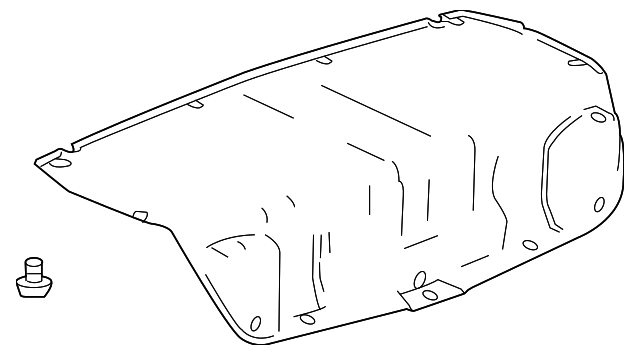 25788791 Деталь TRUNK LID TRIM
