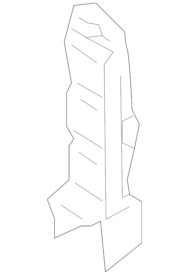 6742182Z11 Деталь REAR CORNER PLR, LEFT