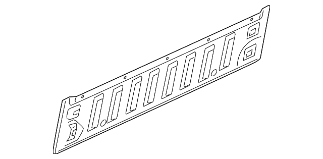 6660082Z00 Деталь FRONT PANEL