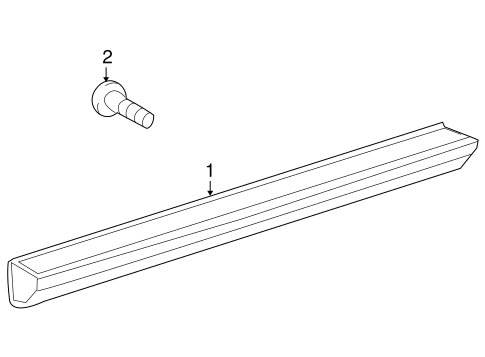 GX460 HIGH MOUNTED STOP LAMP