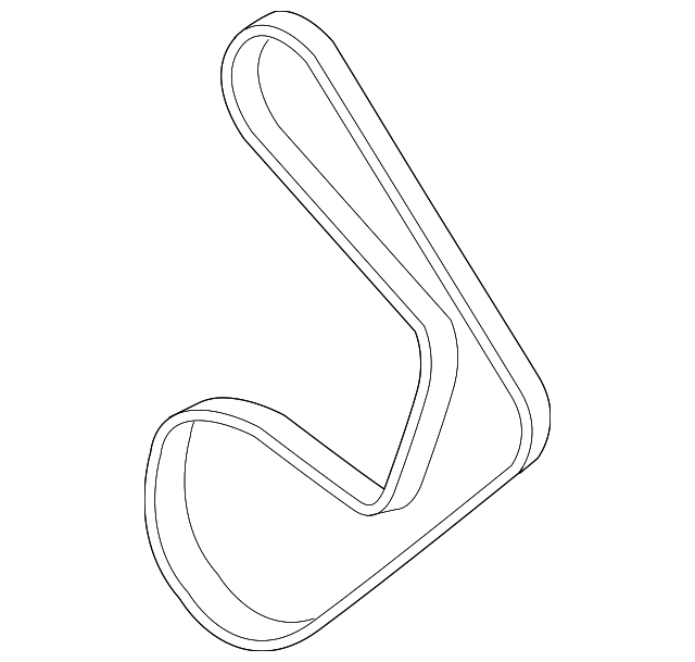 19244951 SUPERCHARGER BELT