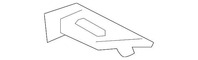 41-21-7-205-451 Деталь BAFFLE PLATE, RIGHT