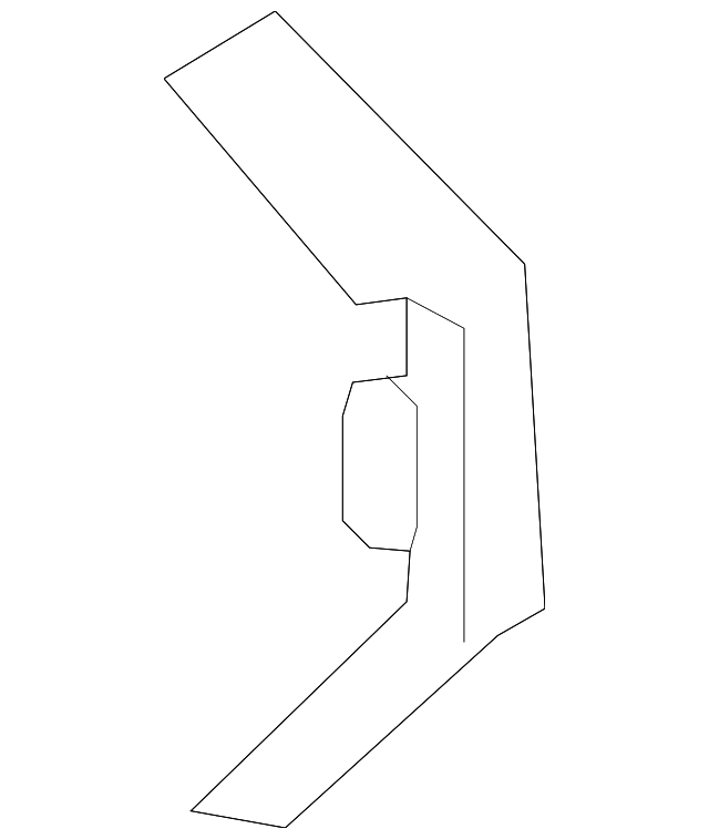 41-21-7-179-509 Деталь BAFFLE PLATE, LEFT