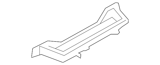 41217179346 Деталь BAFFLE PLATE, RIGHT
