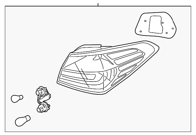92401-A7000 Деталь COMBO LAMP ASSY, LEFT