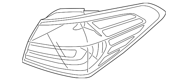 92410-A7000 Деталь LENS & HOUSING, LEFT