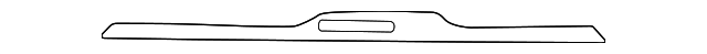 4860559AD Деталь GLASS MOLDING