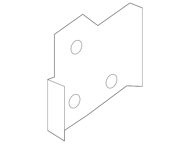 39462-3C320 Деталь SOLENOID VALVE BRACKET