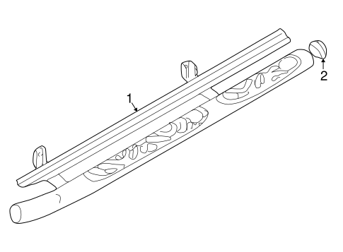 Frontier EXTERIOR TRIM - CAB 2
