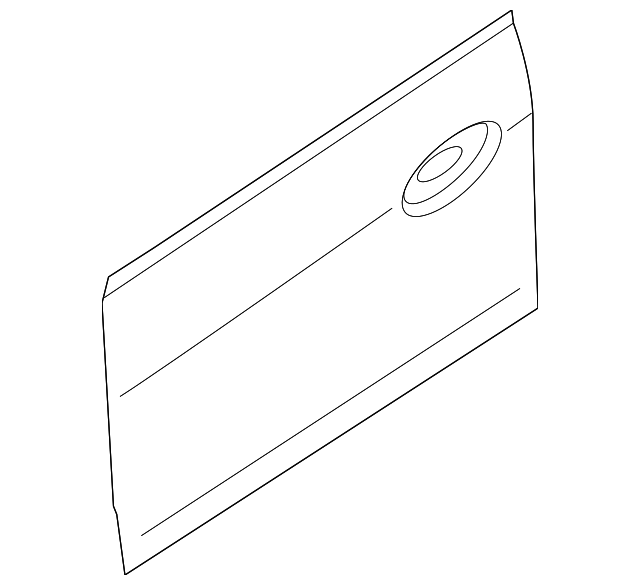 DM5Z-5820201-A Деталь OUTER PANEL, LEFT