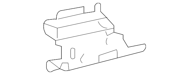 57158-33020 TORQUE BOX REINFORCEMENT, LEFT