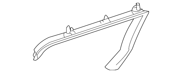 RT31BD1AB Деталь MOLDING, LEFT