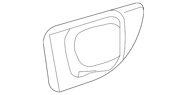 RT32YQLAA Деталь BEZEL, RIGHT