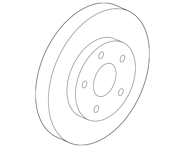 13585826 ROTOR, LEFT