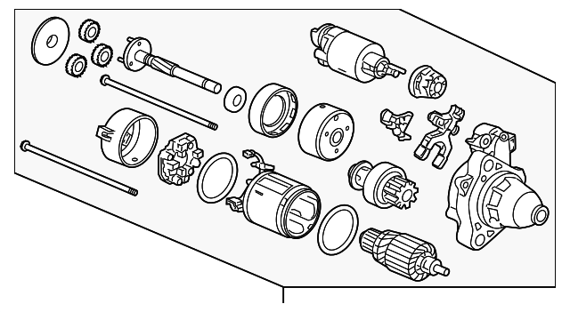 31200-PWA-901 Деталь STARTER MOTOR ASSY. (DSKEF) (DENSO)