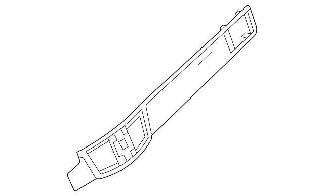 2126800271 Деталь MOLDING, RIGHT