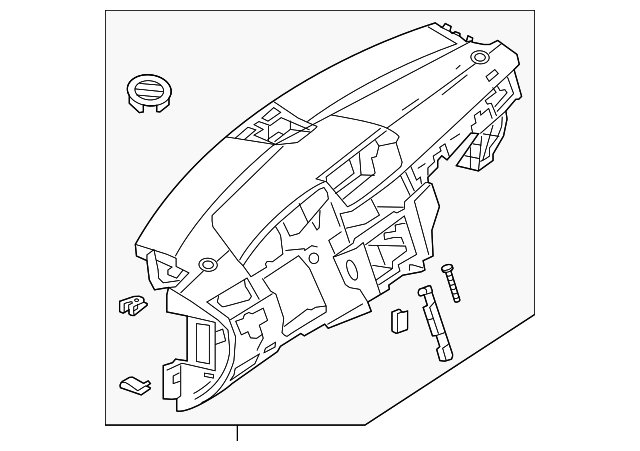 212-680-23-87-9G47 Деталь INSTRUMENT PANEL