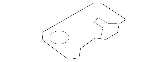 67160-3E000 Деталь ROOF REINF, LEFT