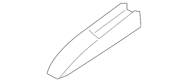 86766-3E000 Деталь RAIL COVER, RIGHT