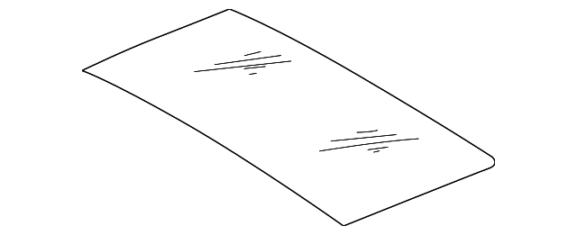 55135858AB Деталь SUNROOF GLASS