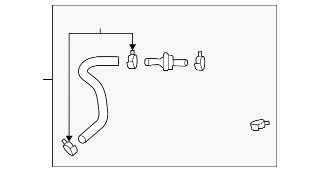 59130-2V300 Деталь VACUUM HOSE