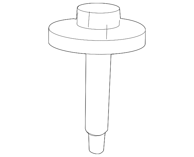 6505442AA LOWER SHROUD SCREW