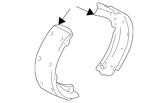 19207735 BRAKE SHOES