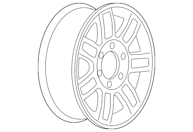 9595907 WHEEL, ALLOY