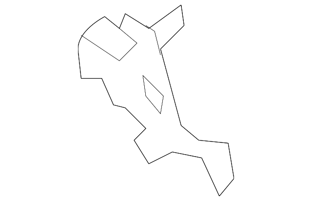 52421SA0209P Деталь REAR BODY PANEL EXTENSION, LEFT