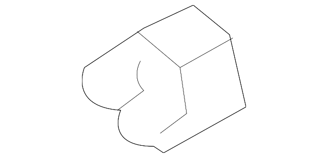 52153FA100 Деталь TIE DOWN HOOK, LEFT