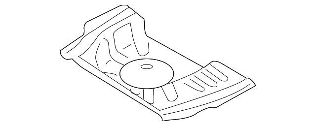52120FC201 Деталь REAR FLOOR PAN