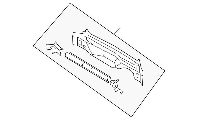 52401SA0029P Деталь REAR BODY PANEL