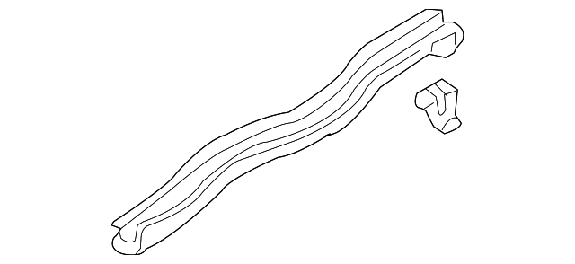 52150SA0709P Деталь REAR RAIL, RIGHT
