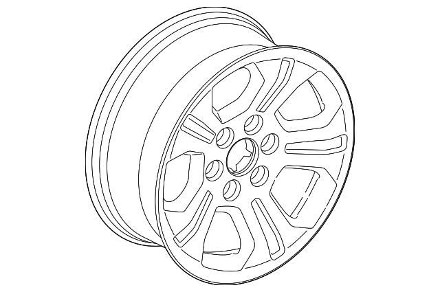 23205585 Деталь WHEEL, ALLOY